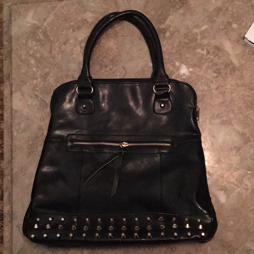 Black Studded Purse